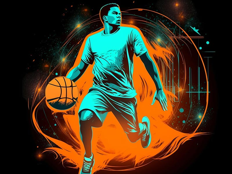 大家看看这是谁在本溪大峡谷的玻璃栈道上运球身后一群美女